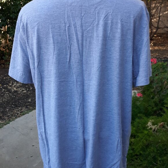 Island Shores Men's TSHIRT Size XXL Gray ~ Palm Trees ~ Beach Scene - Picture 3 of 4